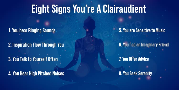 signs you are clairaudient