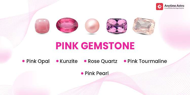 List of Pink gemstones names and pictures