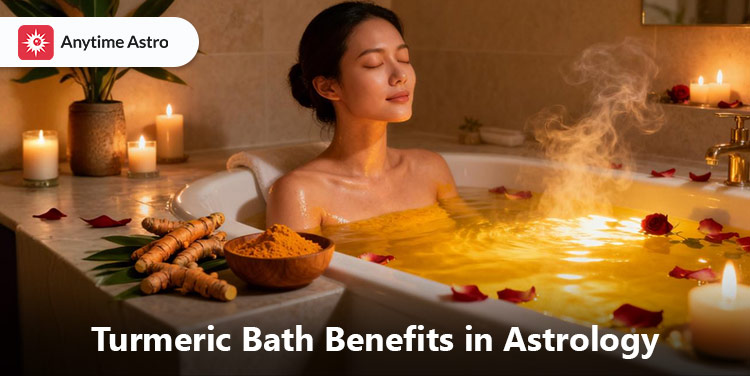 turmeric bath benefits in astrology