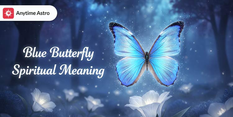 blue butterfly meaning