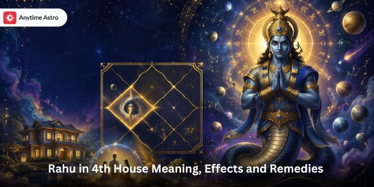 rahu in fourth house