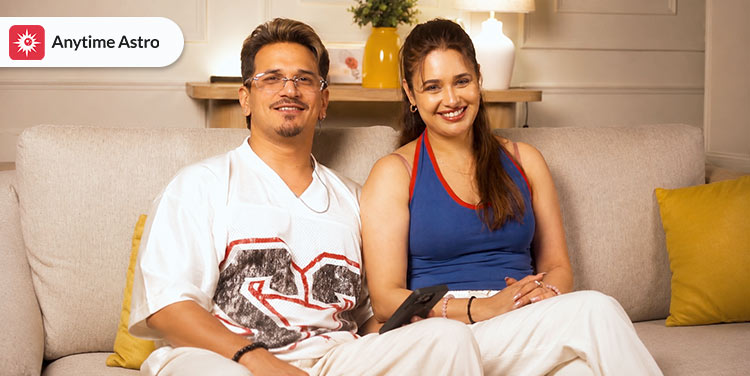 anytime astro astrologer utsav joshi guided prince narula and yuvika chaudhary through relationship rumors