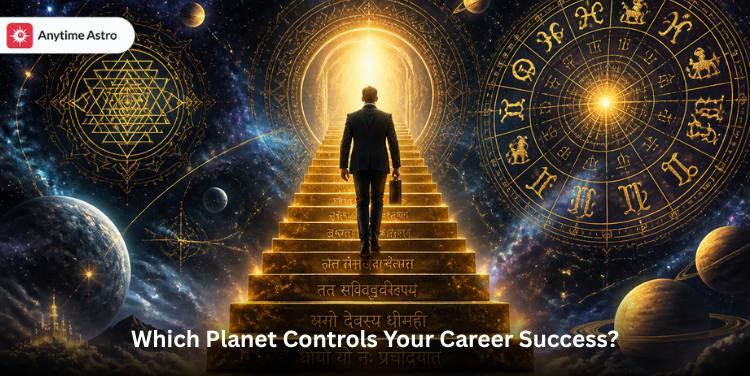 planet controls your career success