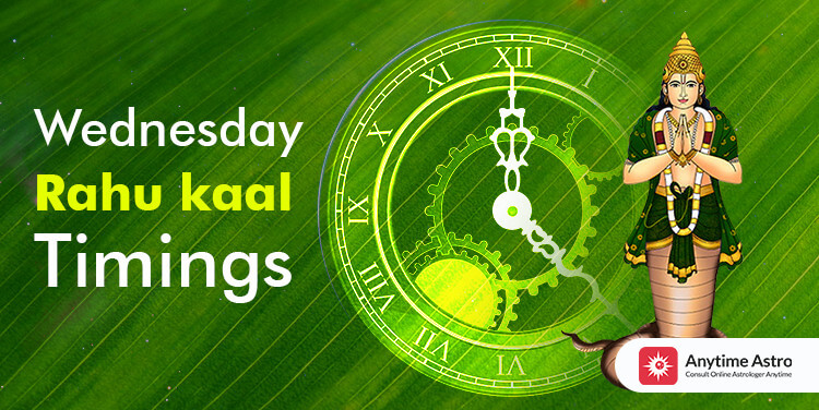 Wednesday Rahukalam Timings - Yamagandam Time on Wednesday