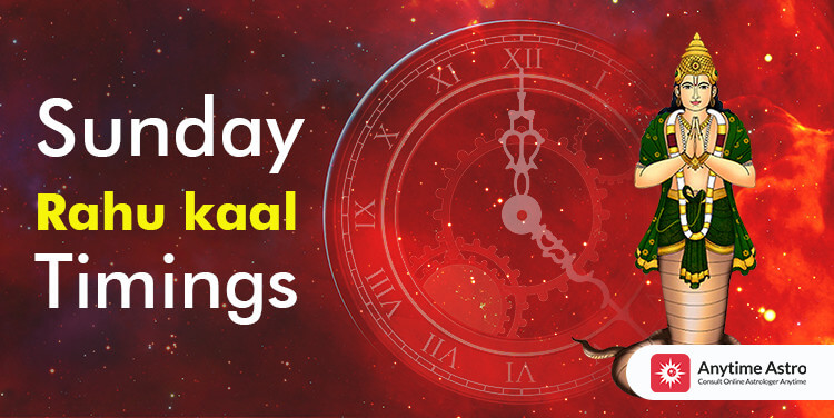 Sunday Rahu Kalam timings and Sunday Yamagandam time. Rahu Kaal is considered to be one of the most dreaded phases as per Indian astrology!
