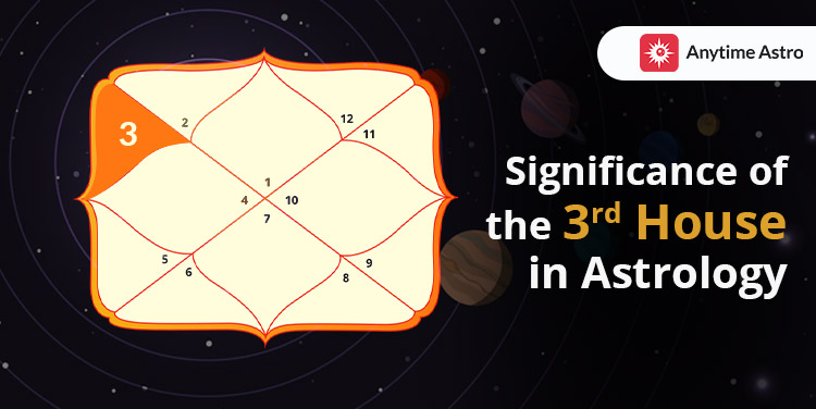 Significance Of The 3rd House in Vedic Astrology?