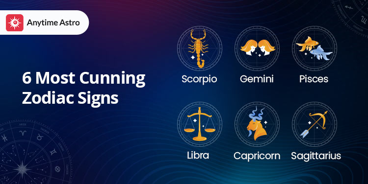 most cunning zodiac signs according to astrology
