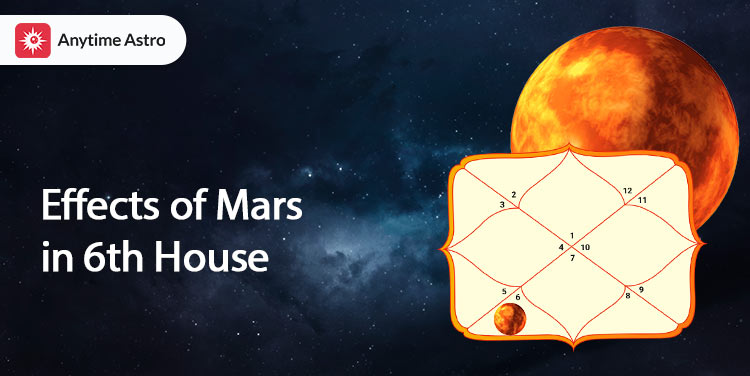 mars in sixth 6th house