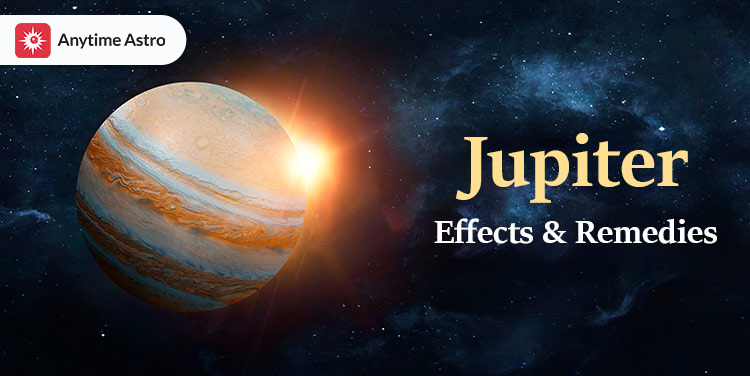 The Planet Jupiter in Astrology: Its Effects in Various Houses & Remedies