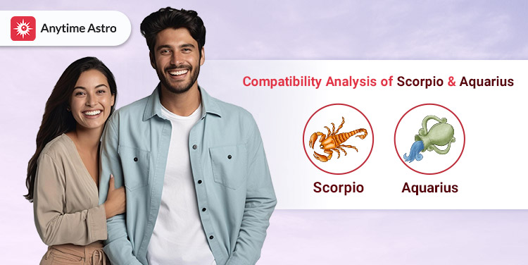 Scorpio and Aquarius Compatibility: Love, Friendship, Marriage and More