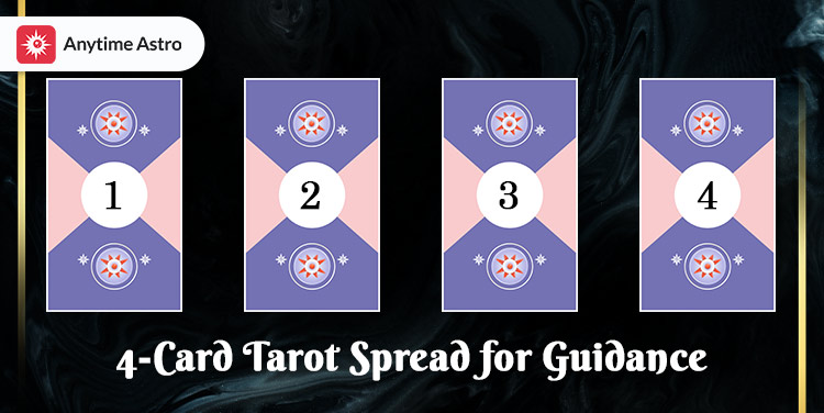 4 card tarot spread for Guidance