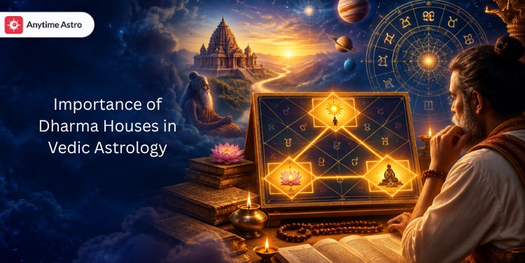 dharma houses in Astrology