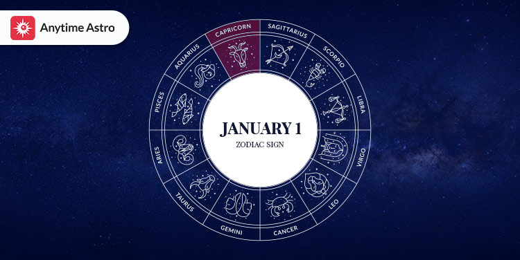 january 1 zodiac sign