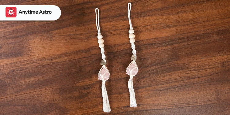 the benefit of having a rose quartz wall hanging