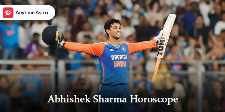 abhishek sharma birth charts