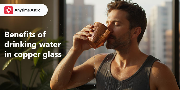 benefit of drinking water in copper glass in astrology