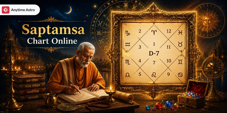 Saptamsa Chart Online