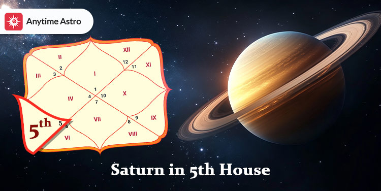 Saturn in 5th House